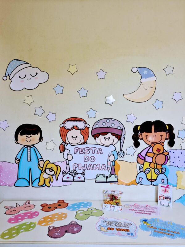 🌙🎉Painel Dia do Pijama e Lembrancinhas 🎉🌙