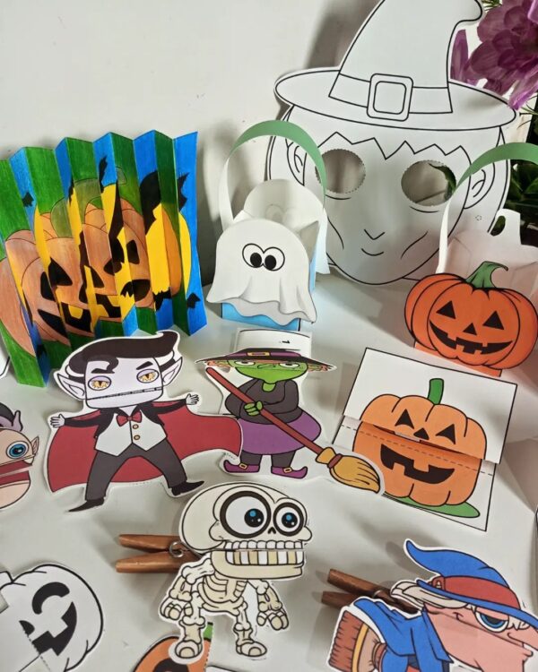 🎃 O Halloween chegou! Kit Atividades e Lembrancinhas 🧙🏾