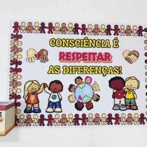 ✨KIT CONSCIÊNCIA NEGRA - PAINEL E LIVRO "O CABELO DE LELÊ"✨