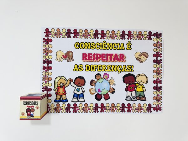 ✨KIT CONSCIÊNCIA NEGRA - PAINEL E LIVRO "O CABELO DE LELÊ"✨ - Imagem 4