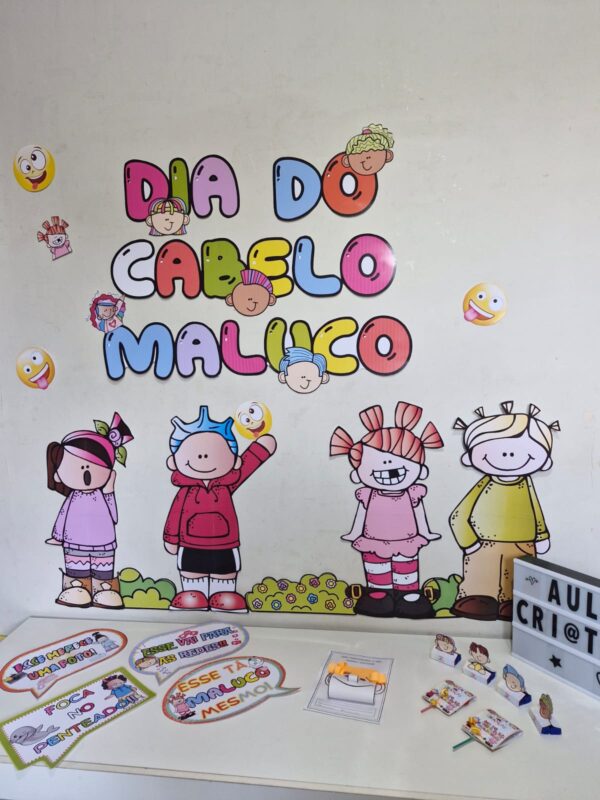 🎨✨Painel Dia do Cabelo Maluco e Lembrancinhas ✨🎨