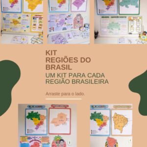 📚🎯 Combo das Regiões Brasileiras 🎯📚