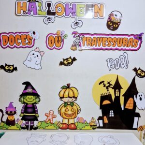 🎃PAINEL HALLOWEEN - DOCES OU TRAVESSURAS! 👻