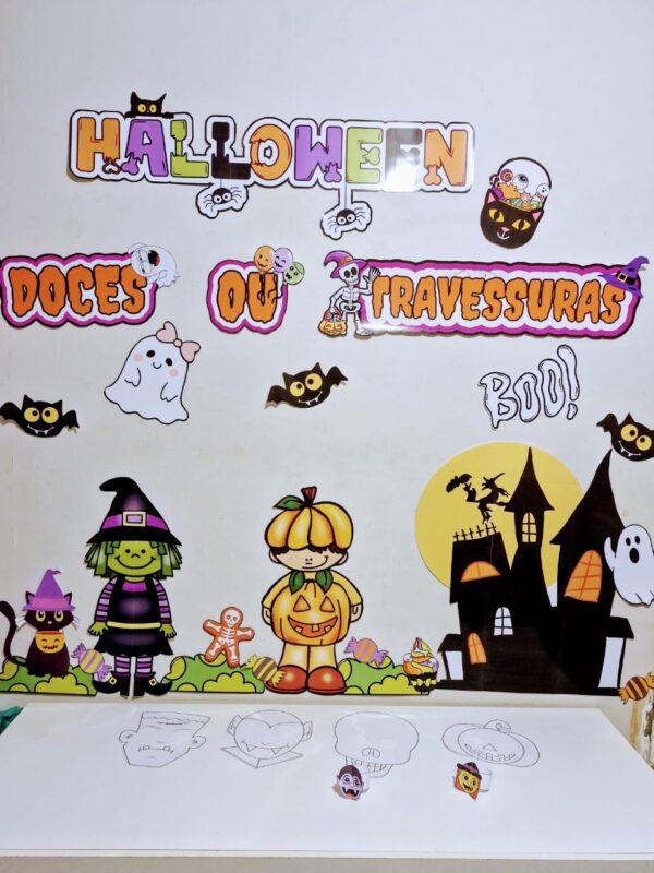 🎃PAINEL HALLOWEEN - DOCES OU TRAVESSURAS! 👻