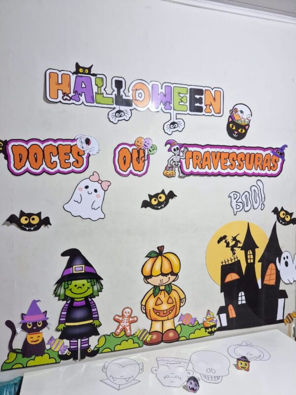 🎃PAINEL HALLOWEEN - DOCES OU TRAVESSURAS! 👻 - Imagem 4