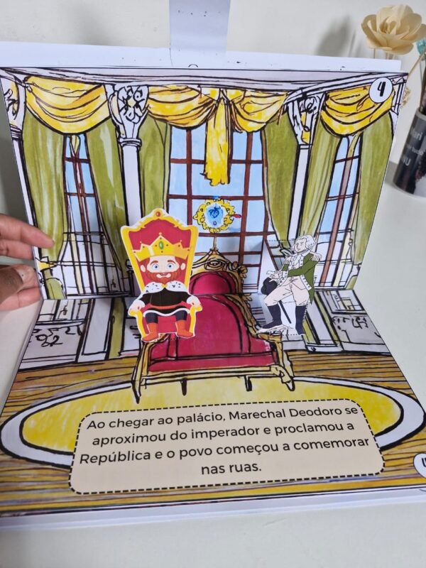 📖✨ LANÇAMENTO: LIVRO 3D - PROCLAMAÇÃO DA REPÚBLICA - Imagem 5