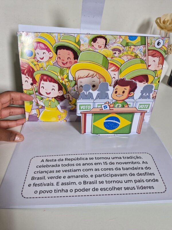 📖✨ LANÇAMENTO: LIVRO 3D - PROCLAMAÇÃO DA REPÚBLICA - Imagem 4