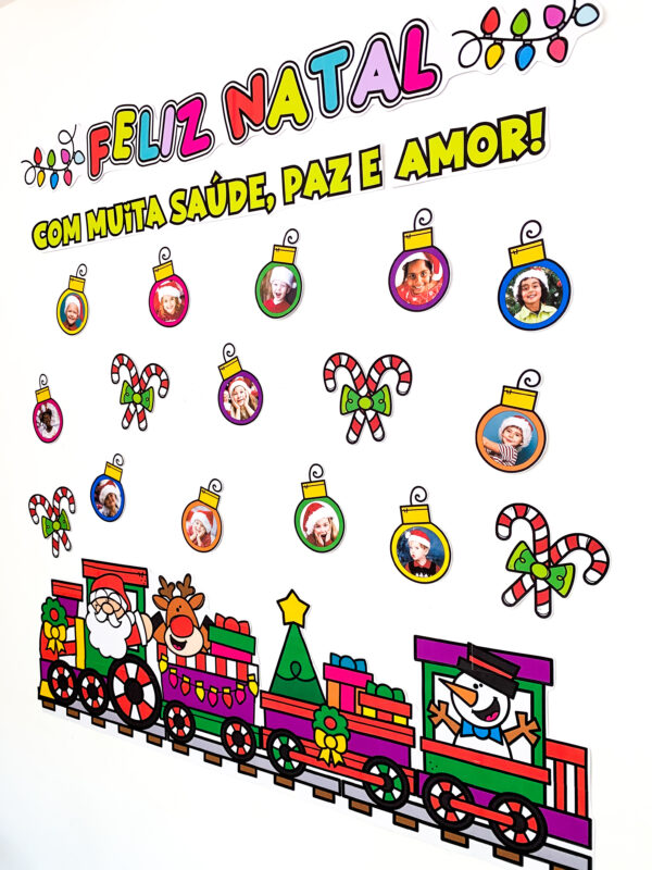 🎄🎅Painel Tema Feliz Natal! ❄️🌟 - Imagem 3