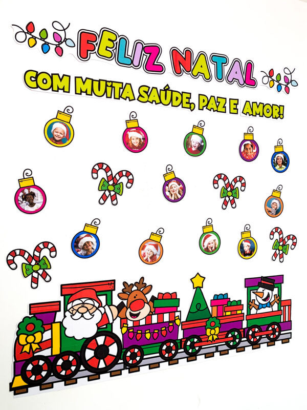 🎄🎅Painel Tema Feliz Natal! ❄️🌟 - Imagem 4