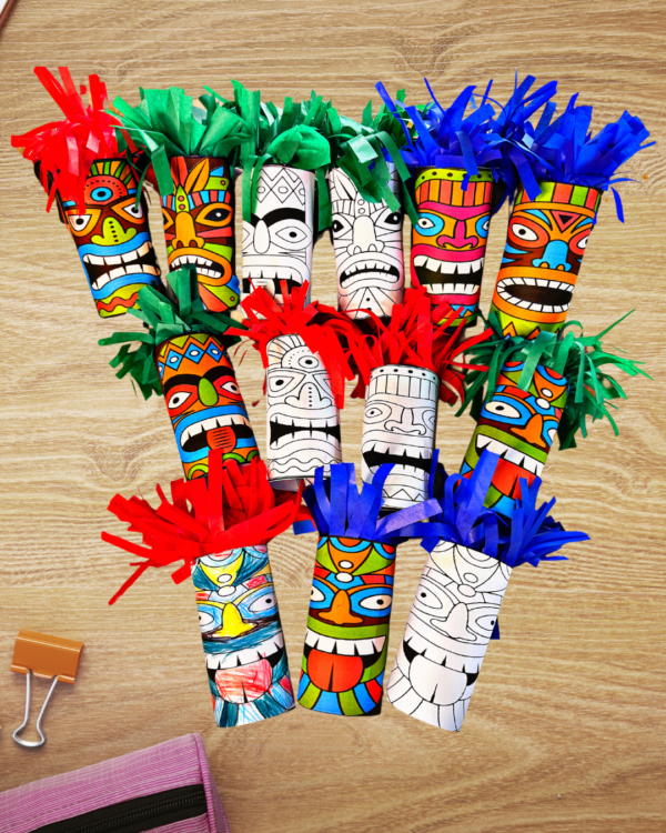 Kit de Máscaras Africanas! 🎉