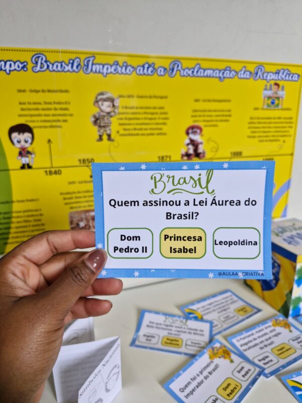 📜Linha do Tempo do Brasil - Do Império à República + Caixa Quiz "Você Conhece o Brasil?" - Imagem 4