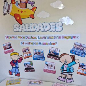 🎒✈ Aula da Saudade - Tema: Levando na Bagagem! ✈🎒