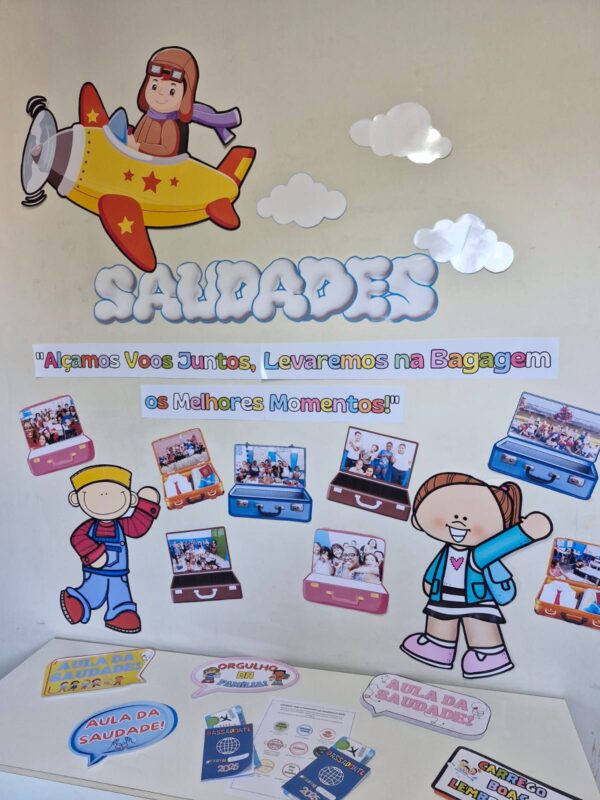 🎒✈ Aula da Saudade - Tema: Levando na Bagagem! ✈🎒