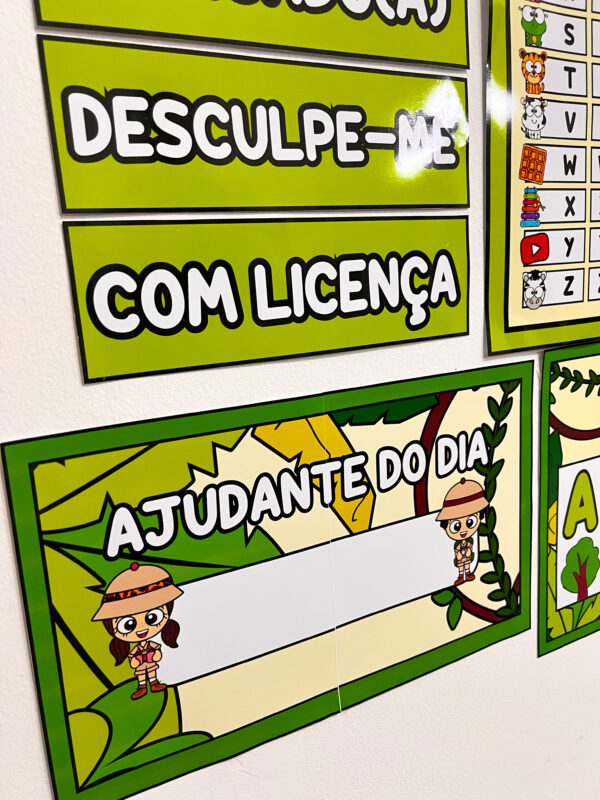 🌟 KIT SAFARI - DECORAÇÃO DE SALA 🌟 - Imagem 4