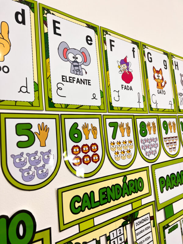 🌟 KIT SAFARI - DECORAÇÃO DE SALA 🌟 - Imagem 8