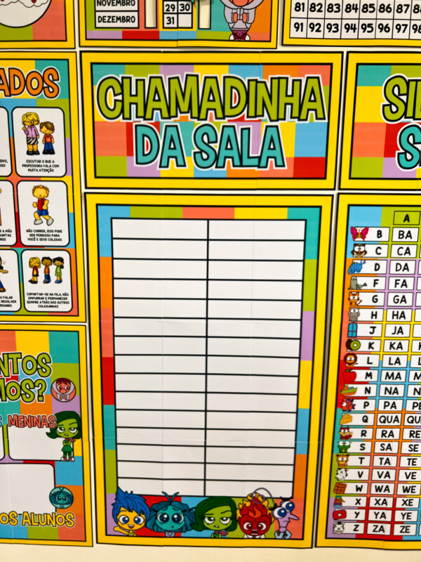 🖍️KIT SALA DE AULA - DIVERTIDAMENTE 🌈 - Imagem 7