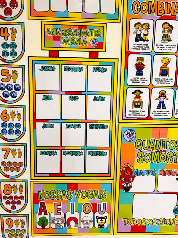 🖍️KIT SALA DE AULA - DIVERTIDAMENTE 🌈 - Imagem 5