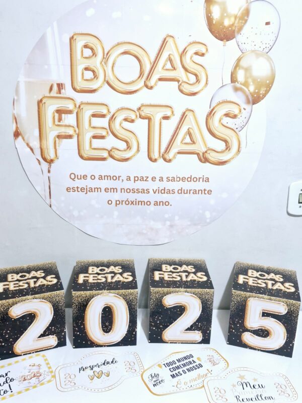 🎉Painel Boas Festas - Feliz Ano Novo 2025! 🎆✨ - Imagem 4