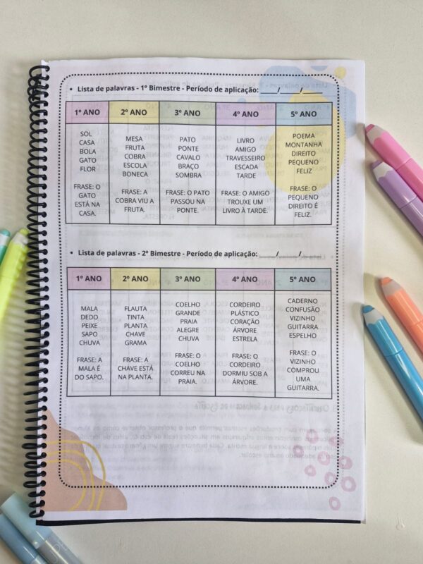 ✏️✨Caderno de Sondagem, Avaliação de Escrita e Desenvolvimento das Fases de Alfabetização! 🌟 - Imagem 5