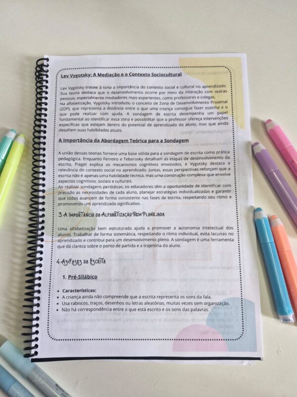 ✏️✨Caderno de Sondagem, Avaliação de Escrita e Desenvolvimento das Fases de Alfabetização! 🌟 - Imagem 7