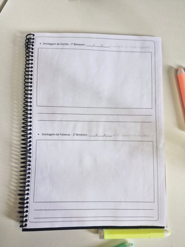 ✏️✨Caderno de Sondagem, Avaliação de Escrita e Desenvolvimento das Fases de Alfabetização! 🌟 - Imagem 3