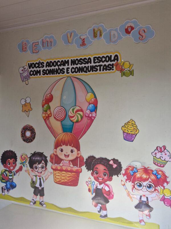 🎉Painel Volta às Aulas -  Tema: Vocês Adoçam a Nossa Escola! 🍭 - Imagem 7