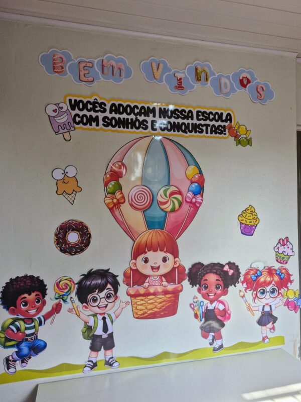 🎉Painel Volta às Aulas -  Tema: Vocês Adoçam a Nossa Escola! 🍭 - Imagem 4