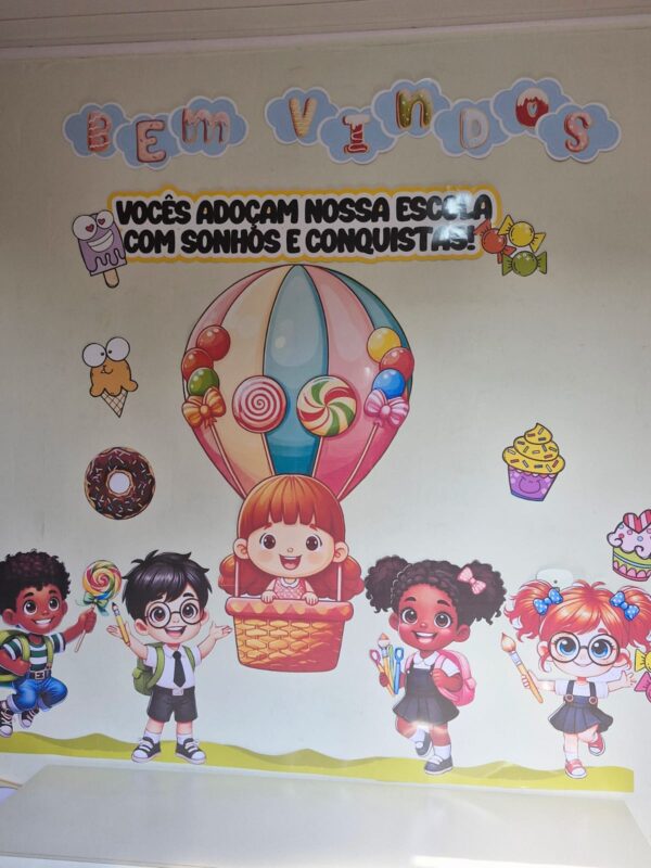 🎉Painel Volta às Aulas -  Tema: Vocês Adoçam a Nossa Escola! 🍭 - Imagem 3
