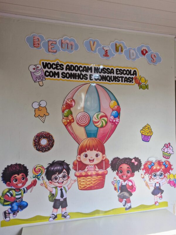 🎉Painel Volta às Aulas -  Tema: Vocês Adoçam a Nossa Escola! 🍭 - Imagem 5