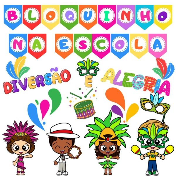 🎭✨ COMBO CARNAVAL -  PAINÉIS, ATIVIDADES INTERATIVAS & ITENS PARA FOTOS! 🎉📸 - Imagem 3