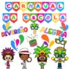 🎭✨ COMBO CARNAVAL -  PAINÉIS, ATIVIDADES INTERATIVAS & ITENS PARA FOTOS! 🎉📸 - Imagem 2