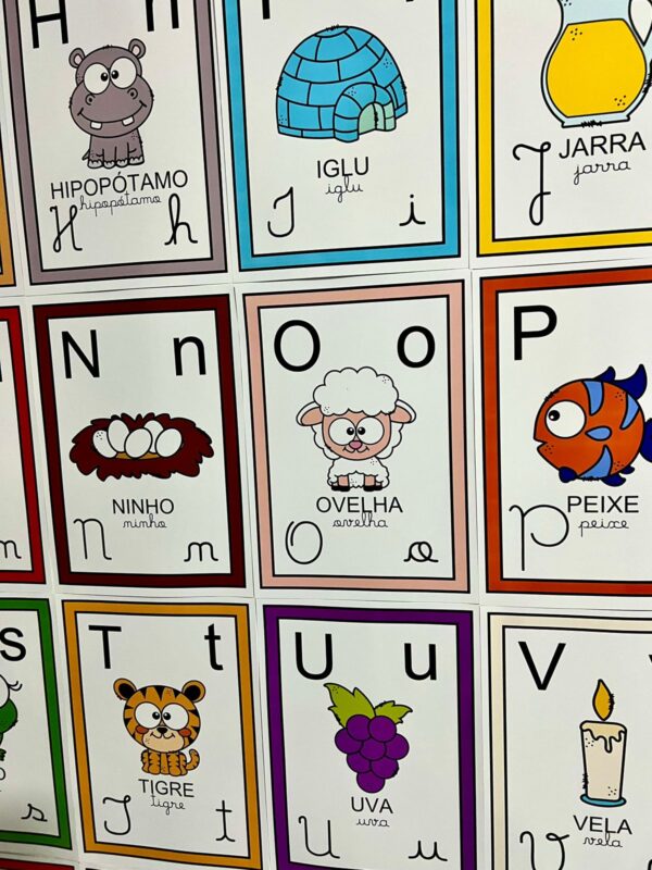 📚Alfabeto de Parede! 🌟 - Imagem 8
