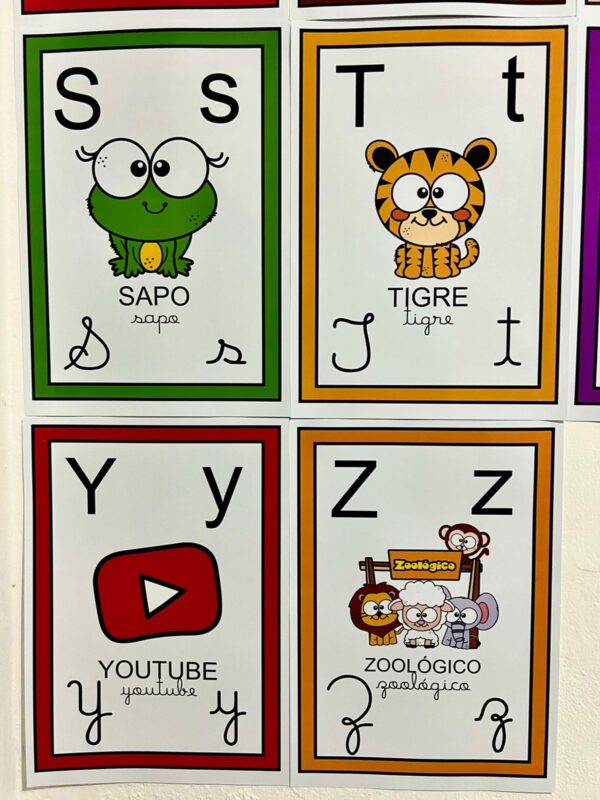 📚Alfabeto de Parede! 🌟 - Imagem 5