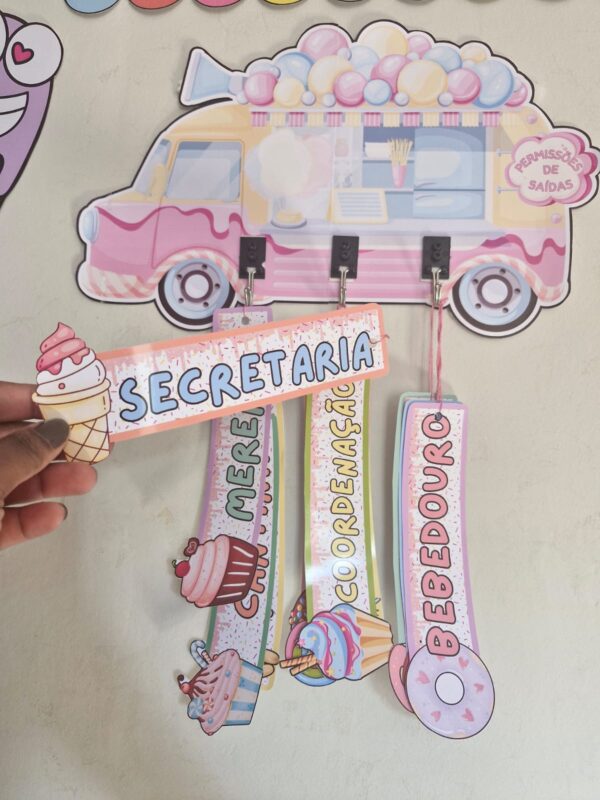 🎉LIBERAÇÕES DE SAÍDA - SALA DE AULA - TEMA DOCES! 🍭🍬
