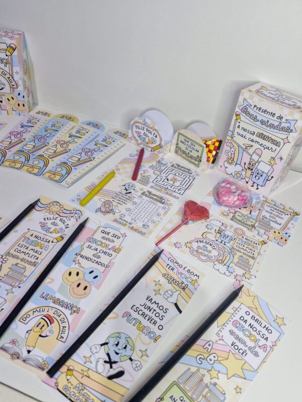 🎉 Super Kit Lembrancinhas - Meu 1º Dia de Aula 🎒 - Imagem 16