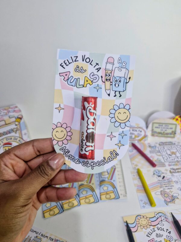 🎉 Super Kit Lembrancinhas - Meu 1º Dia de Aula 🎒 - Imagem 12