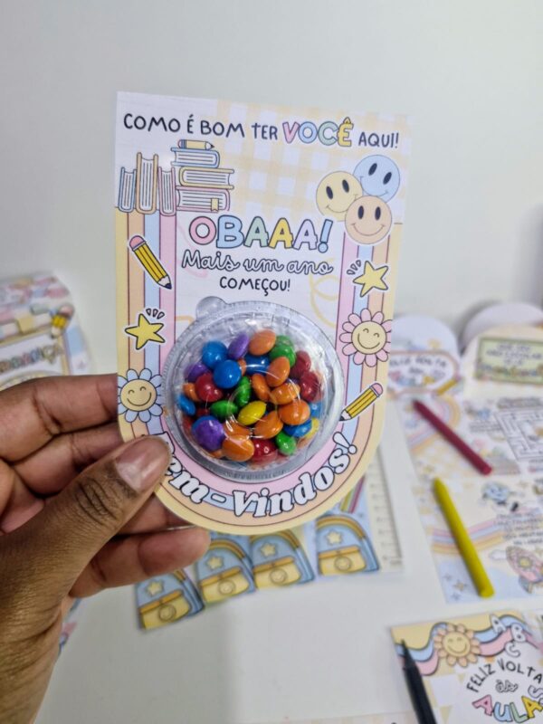🎉 Super Kit Lembrancinhas - Meu 1º Dia de Aula 🎒 - Imagem 11