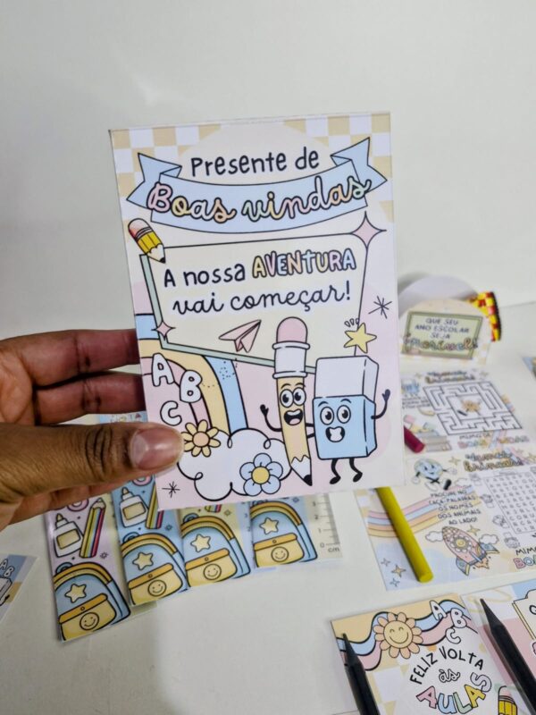 🎉 Super Kit Lembrancinhas - Meu 1º Dia de Aula 🎒 - Imagem 9