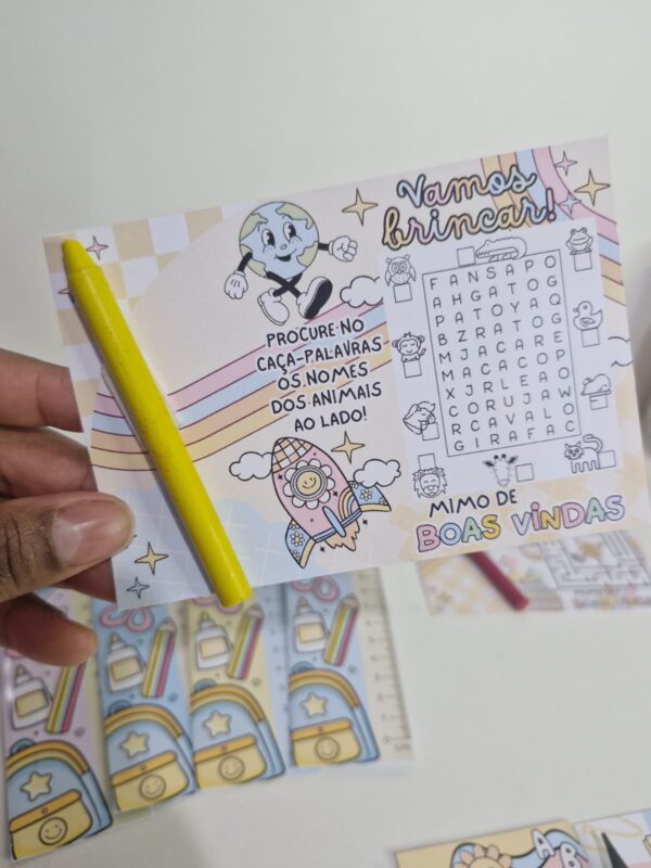 🎉 Super Kit Lembrancinhas - Meu 1º Dia de Aula 🎒 - Imagem 8