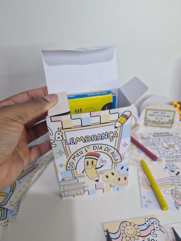 🎉 Super Kit Lembrancinhas - Meu 1º Dia de Aula 🎒 - Imagem 3