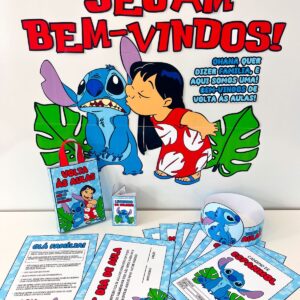 🌺✨ Volta às Aulas com Lilo & Stitch! ✨🌺