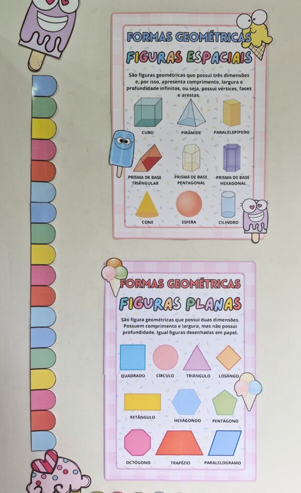 🎉Cantinho Matemático Pedagógico - Tema Doces 📚✏️ - Imagem 3