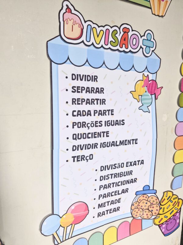🎉 Dicionário Matemático Pedagógico - Tema Doces 📚✏️ - Imagem 4