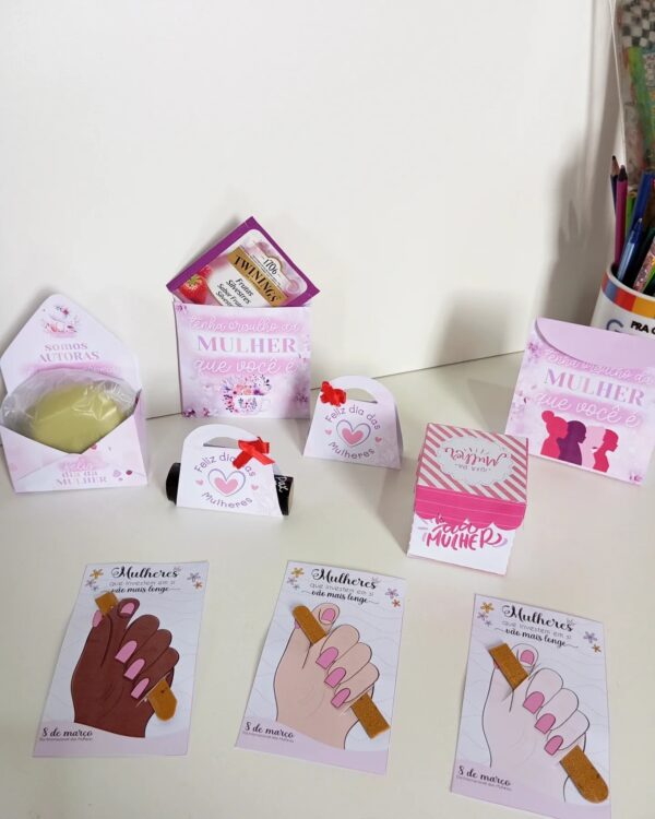 💐 Kit Lembrancinhas dia da Mulher 🌹