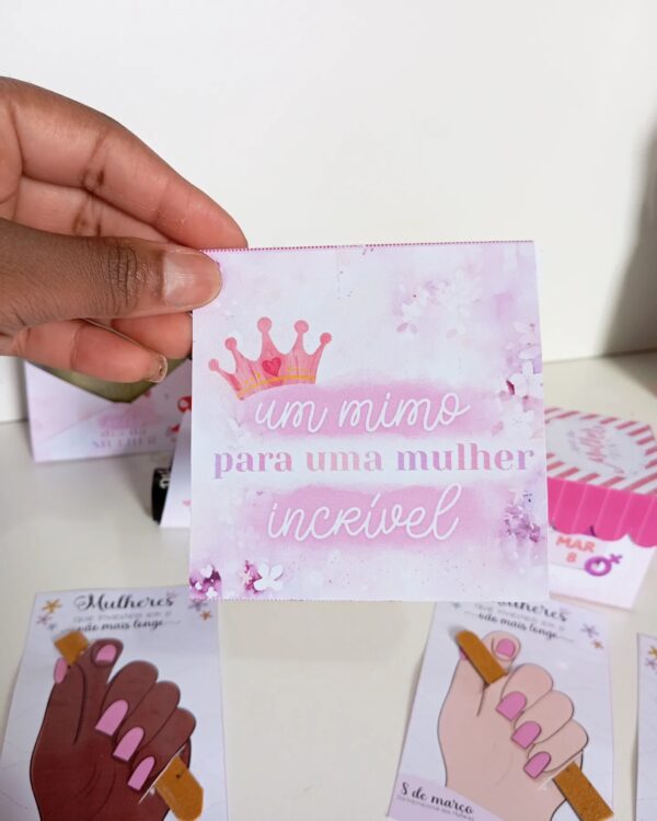 💐 Kit Lembrancinhas dia da Mulher 🌹 - Imagem 8