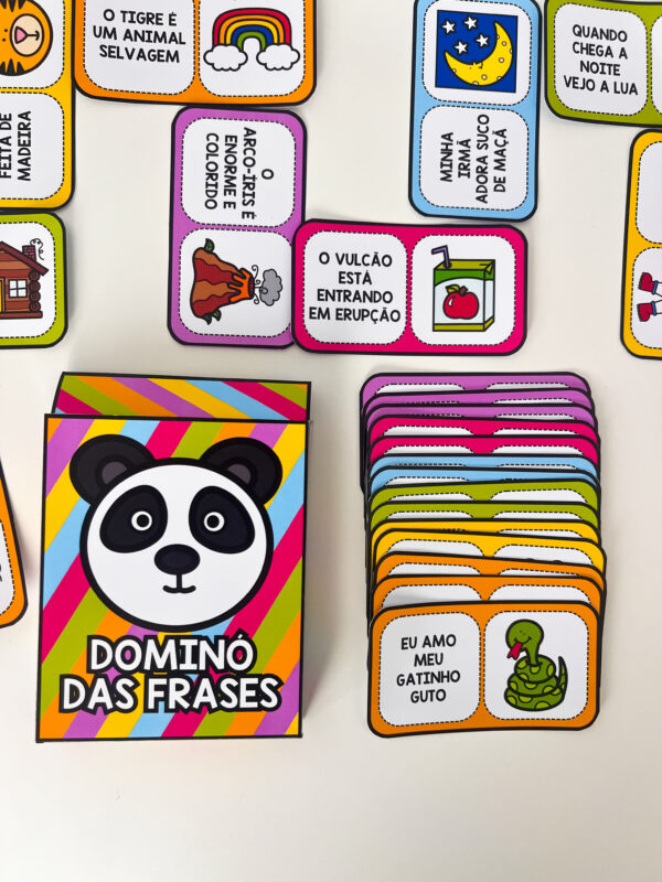 📢 DOMINÓ DAS FRASES ✏️📚 - Imagem 2