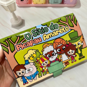📚✨ Livro Interativo 3D – Sítio do Pica-pau Amarelo! ✨📖