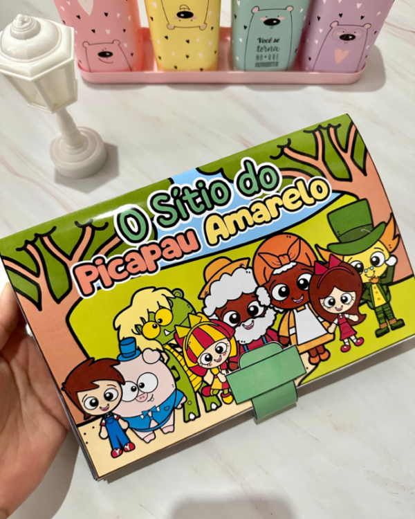 📚✨ Livro Interativo 3D – Sítio do Pica-pau Amarelo! ✨📖
