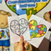 🧩Kit para trabalhar o Dia Mundial de Conscientização do Autismo 🧩 - Imagem 8