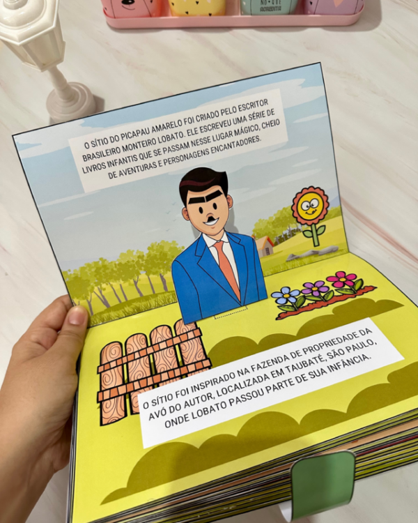 📚✨ Livro Interativo 3D – Sítio do Pica-pau Amarelo! ✨📖 - Imagem 3